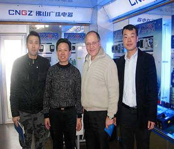 烏克蘭客戶(hù)采購廣珠電氣GZ47系列的斷路器，塑殼斷路器與面板開(kāi)關(guān)